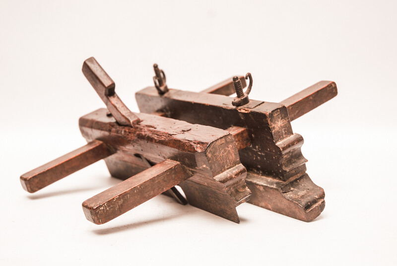 A Dutch rebate plane by Frans Moret dated 1766.