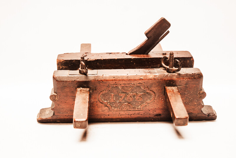 A Dutch rebate plane by Frans Moret dated 1766.