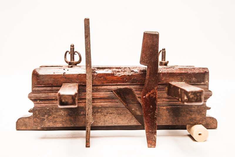 A Dutch rebate plane by Frans Moret dated 1766.