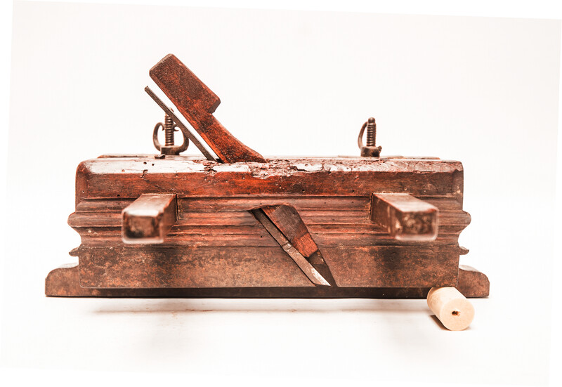 A Dutch rebate plane by Frans Moret dated 1766.