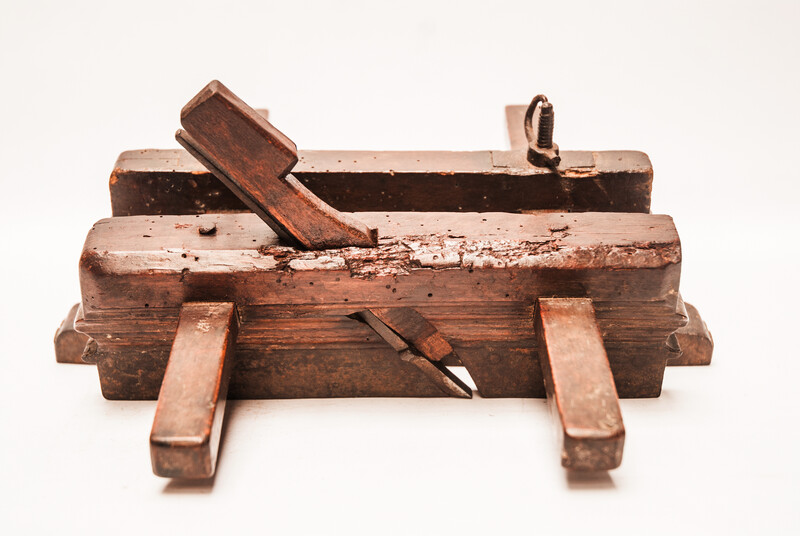 A Dutch rebate plane by Frans Moret dated 1766.