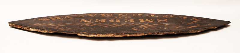 A nineteenth century Dutch shop sign of a blacksmith and lockmaker.