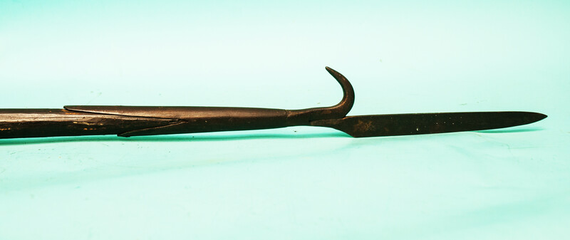 A rare 17th C Dutch salmon spear.