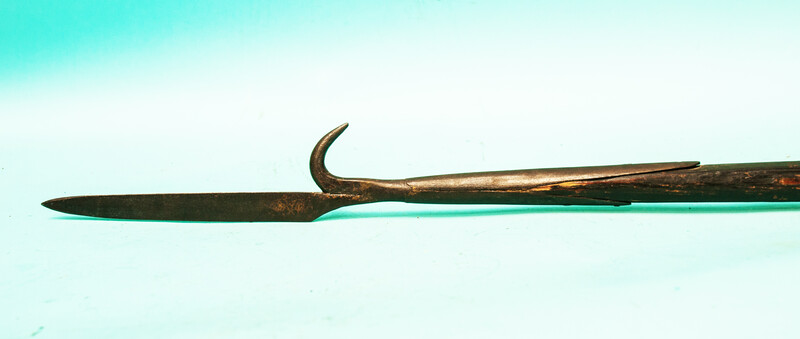 A rare 17th C Dutch salmon spear.