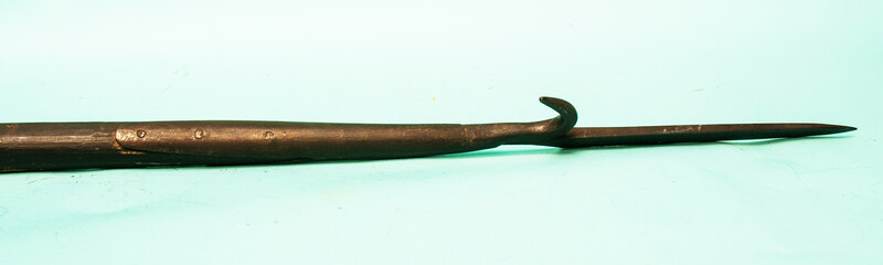 A rare 17th C Dutch salmon spear.