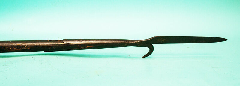 A rare 17th C Dutch salmon spear.