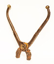 A seventeenth century dental extraction forceps.