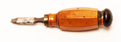 A superb boxwood screwdriver in mint condition.