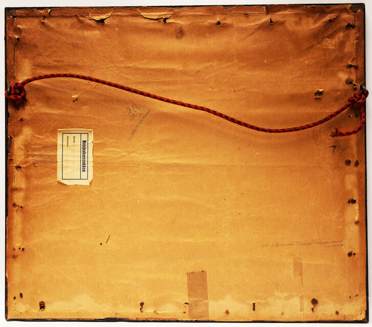 A very rare Dutch paper cutting with exquisite scenes of rural life and dated 1846.