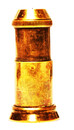 A very unusual brass piercing device.