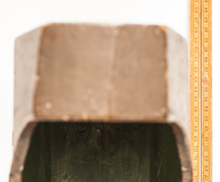 A well made nineteenth century dolls cradle.