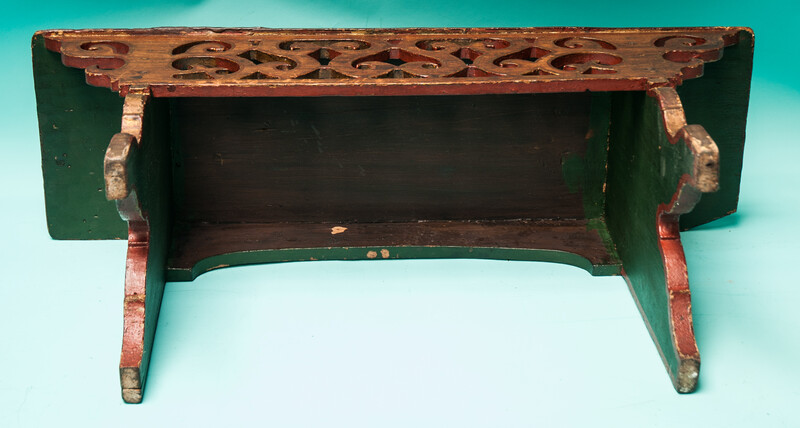 An 18th C Frisian bedstool in mint condition.