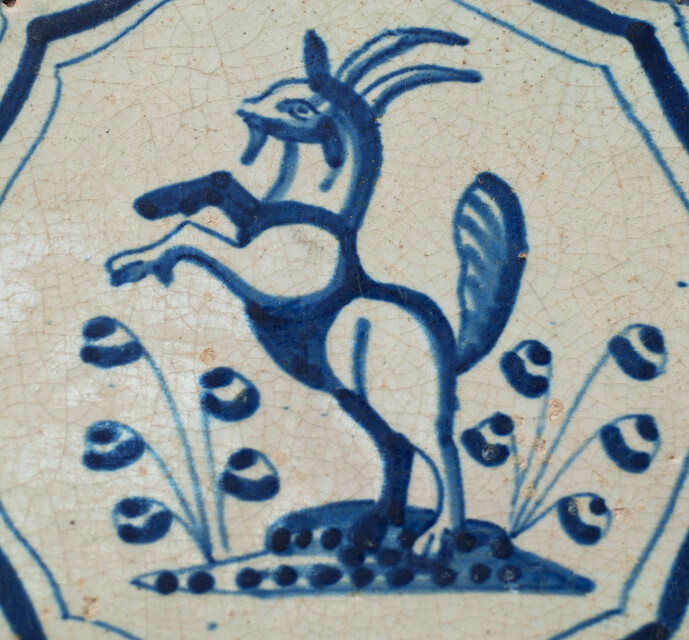 An early seventeenth century Delft blue 