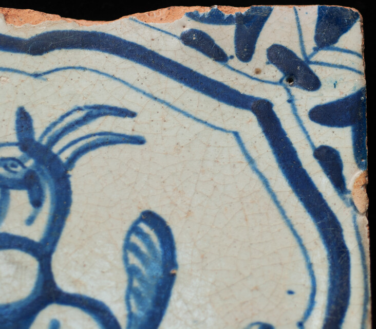 An early seventeenth century Delft blue 