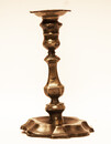 An early seventeenth century pewter candlestick.