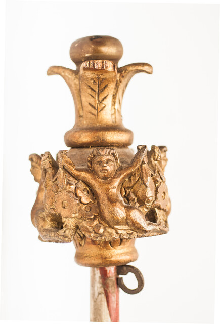 An eighteenth Century Dutch banner stick.