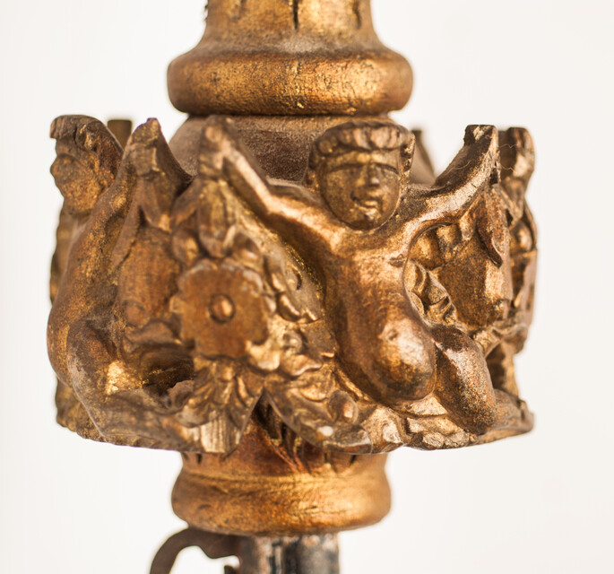 An eighteenth Century Dutch banner stick.