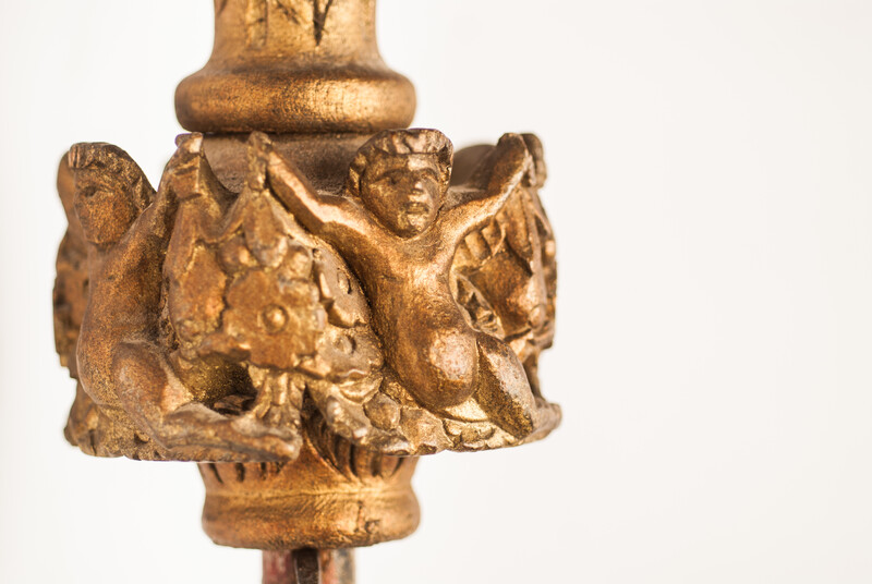 An eighteenth Century Dutch banner stick.