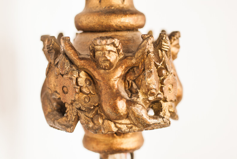 An eighteenth Century Dutch banner stick.