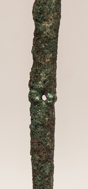 Five bronze Roman needles dating back to the second century AC found on Cyprus.