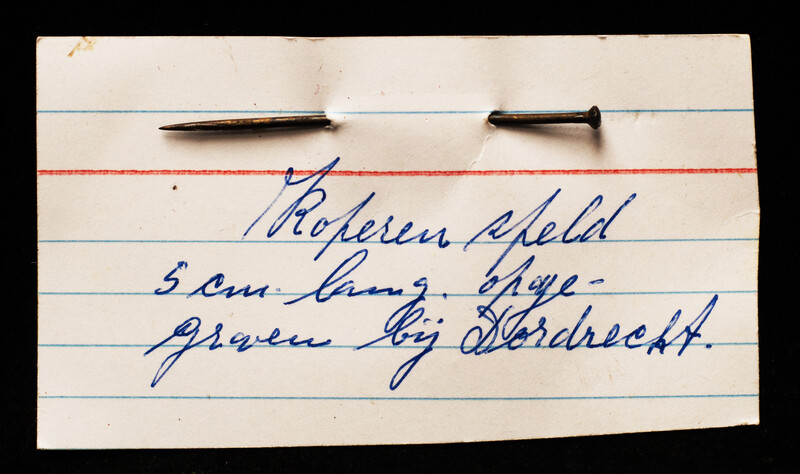 Several early seventeenth century sewing utensils.